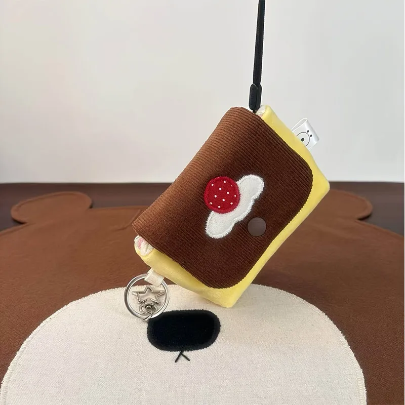 Cute Retro Soft Camera Bag Multifunctional Coin Wallet Card Holder High Aesthetic Value Portable Zero Wallet Cute Ins Card Bag image 5