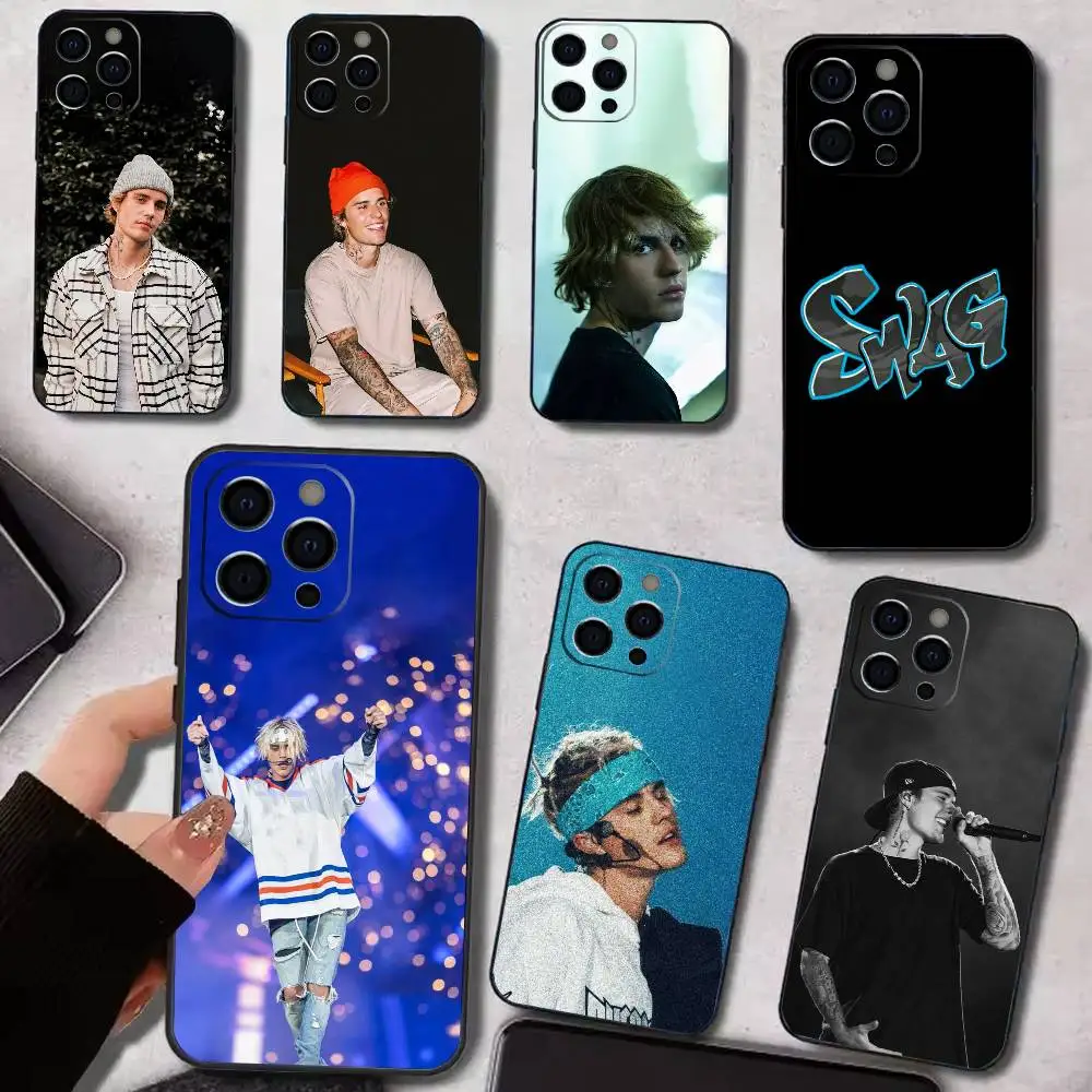 

Singer J-Justin B-Bieber SWAG Phone Case Silicone Soft For IPhone 17 16 15 14 13 12 11 X XR Plus Pro Max Plus