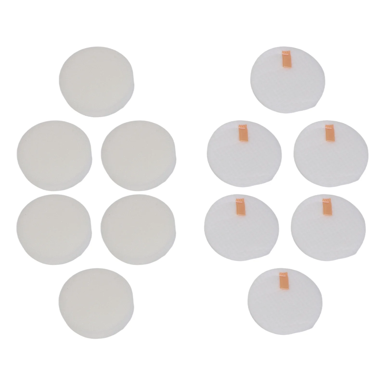 

Replacement Filter Kit Cordless Vacuum Cleaner Filter Effortless Installation For LVAC-300 Vacuum Cleaner White