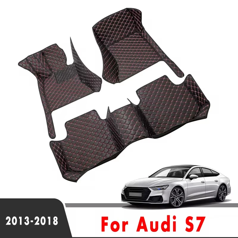

Автомобильные коврики для Audi S7 2018 2017 2016 2015 2014 2013, водонепроницаемые защитные коврики, автомобильные матовые коврики, автомобильные аксессуары