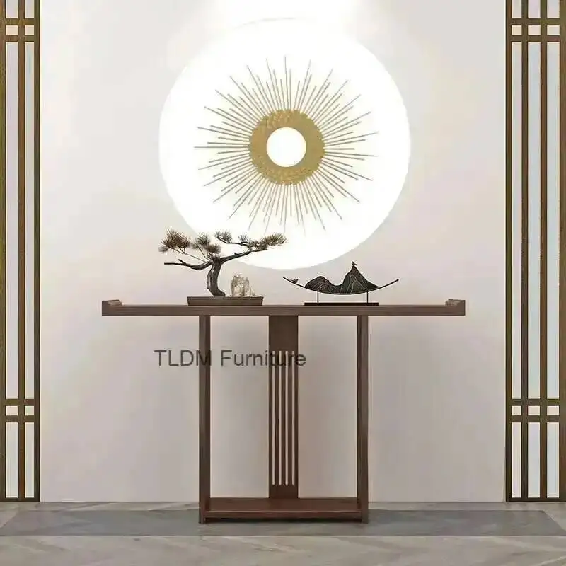 

Мебель для отеля, консоль Soggiorno, стол для гостиной, вход, дерево, китайская классика, Таволо, винтажный стол, зал, узкий зал