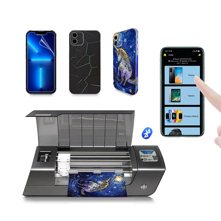 Factory OEM TPU Hydrogel Screen Protector Cutting Machines  Matt Film Privacy for iPhone