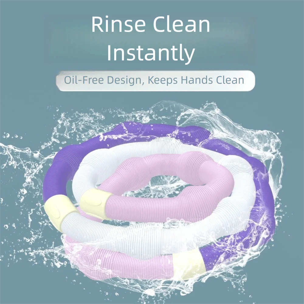 Foldable Spring Tube Yoga Circle Non-Waist Injuring Tummy Tightening Equipment Yoga Spring Circle Fitness Waist Trainer Bounce