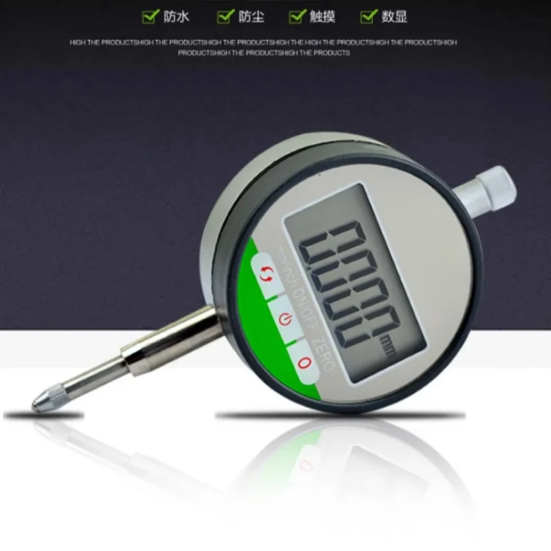 IP54 Oil-proof Digital Micrometer 0.001mm Electronic Micrometer Metric/Inch 0-12.7mm /0.5