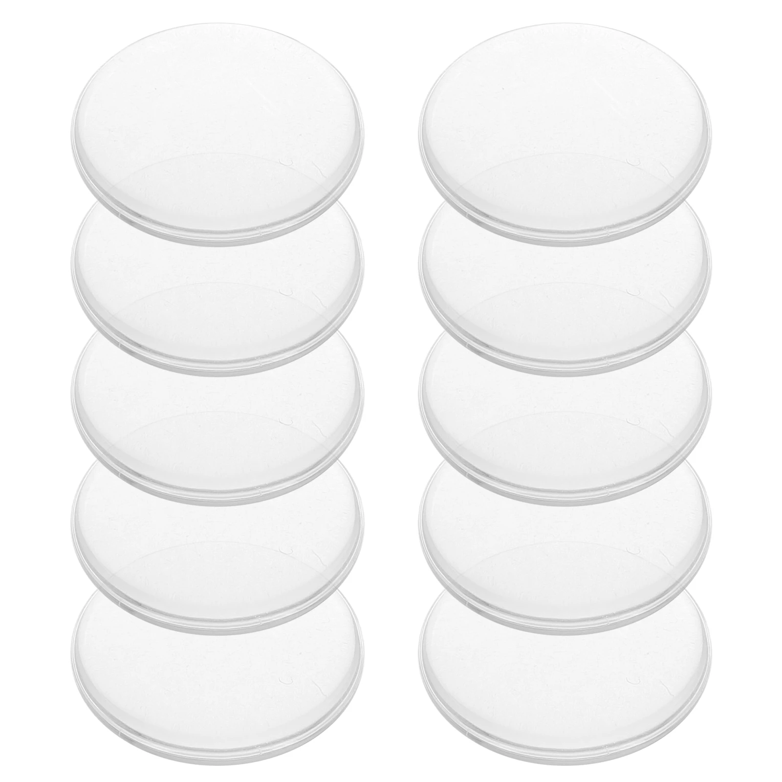 

5 Pairs Glass Eye Lenses for Smooth Realistic Look DIY Crafts Clear Round Dome Discs Small Circles Toy Materials Decor