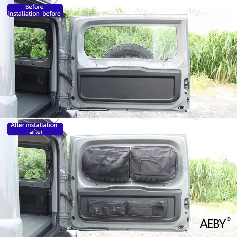For Suzuki Jimny 2019-2026 Tailgate storage bag box,Trunk storage bag,tailgate expansion pack,Car interior accessories