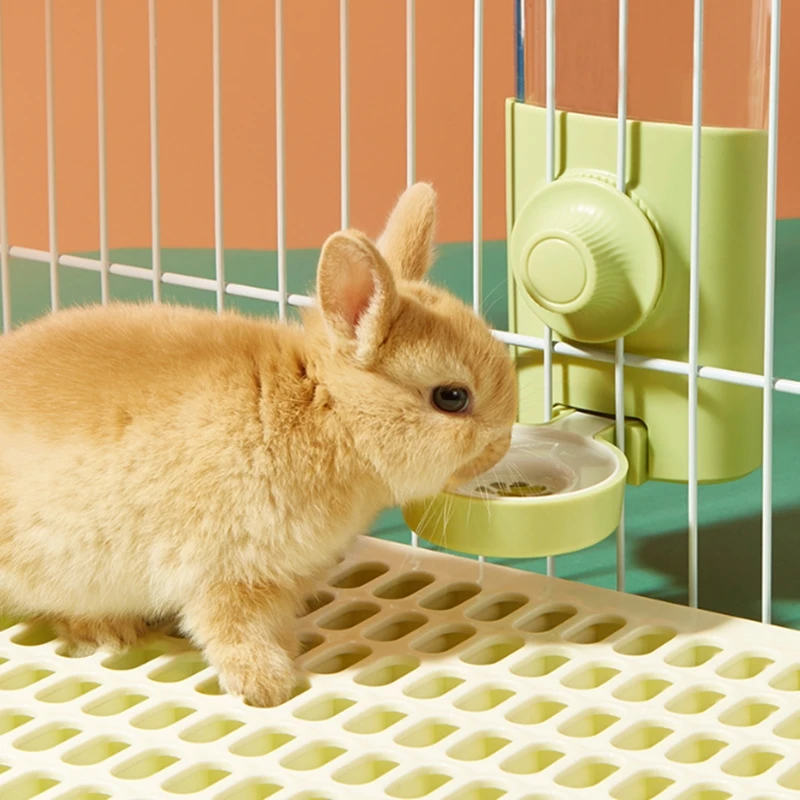 강아지 고양이용 자동 애완 동물 그릇 케이지, 행잉 피더, 개 물병 음식 용기, 디펜서 그릇, 애완 동물 수유 제품