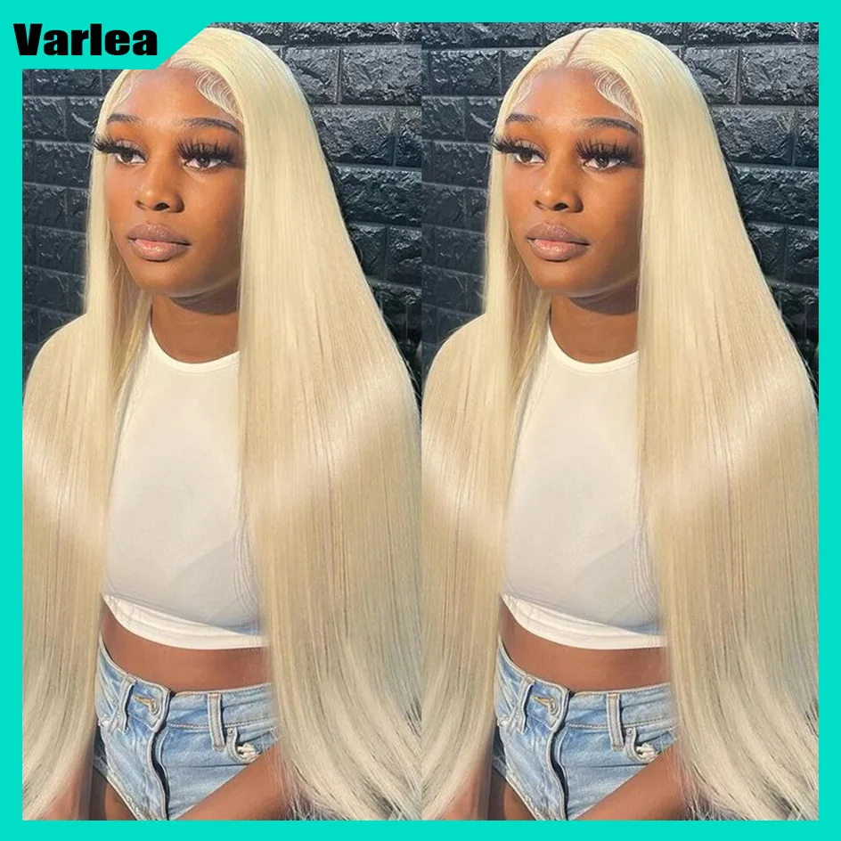 Varlea 200% Density 13x4 Lace Frontal Straight Lace Front Wigs Human Hair Blonde 613 Lace Front Wigs 13x6 Hd Lace Wig For Women