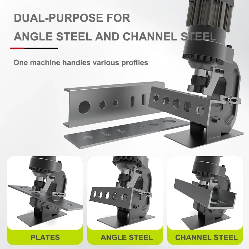 LZ-22 آلة التثقيب الكهربائية 220 فولت/50 هرتز أدوات هيدروليكية للحديد والنحاس والألومنيوم بار المواد المعدنية الأخرى البناء الصلب