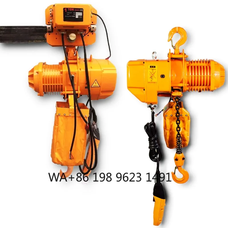 1Ton 3Ton 5Ton Double Speed Mini Chain Hoist Industrial Lifting Tool for Construction Workshop Warehouse