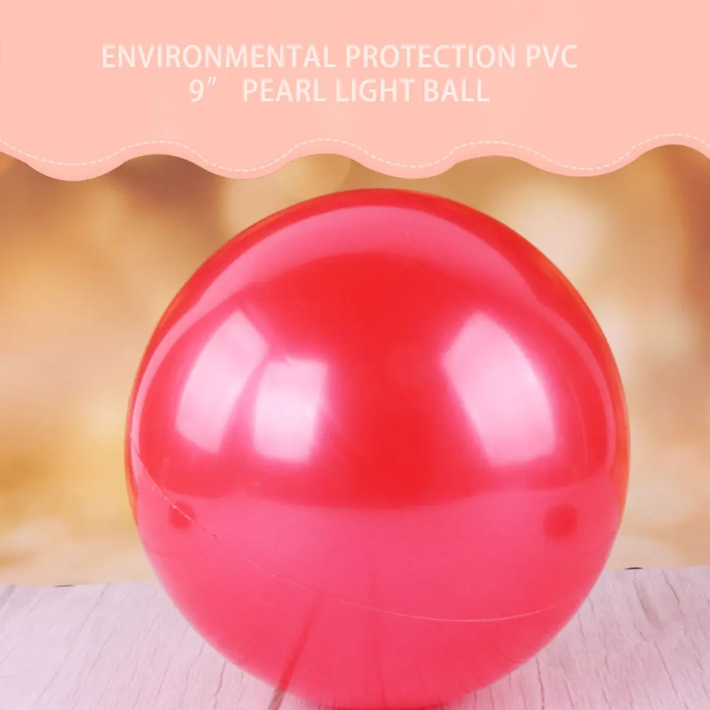 

5 Pcs Pat The Ball Kids Playing Shimmer Bounce Sports Flapping Kickball Pearlescent