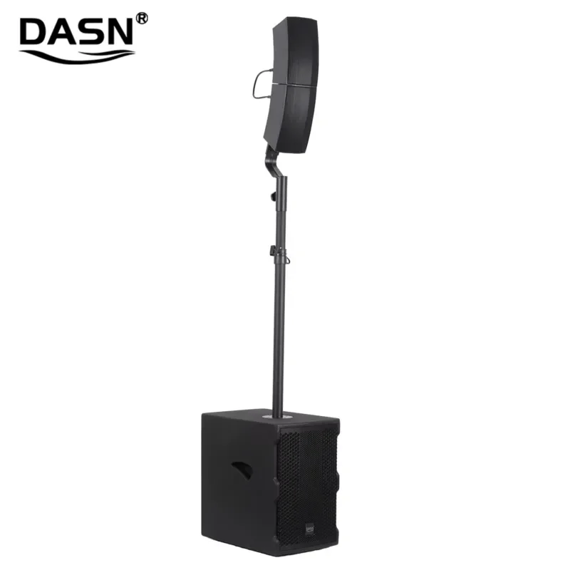 for Dahn B19 4000W Peak 1000W RMS Active Passive Column Speaker 10 Inch Subwoofer Amplification System Indoor DJ Party Stage