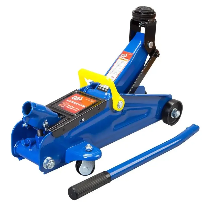 Reliable Automobile Horizontal Hydraulic Jack Aluminum Alloy Heavy Duty Lifting Tool Rated Load 2T3T
