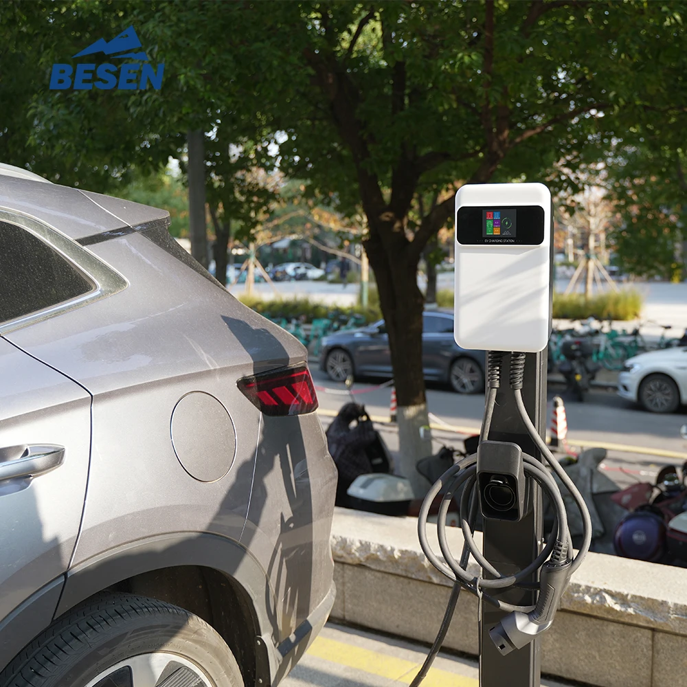 

Wallbox 11kw Typ 2 Car Charging Pile 16A Borne De Recharge Voiture Electrique