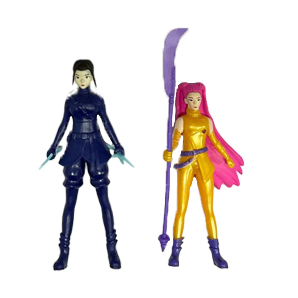 Bureau Decoratie Standbeelden Ornament Kid Geschenken Anime Kpop Demon Hunters Figuur K-Pop Demon Hunters Rumi Mira Zoey Tijger Beeldje Speelgoed