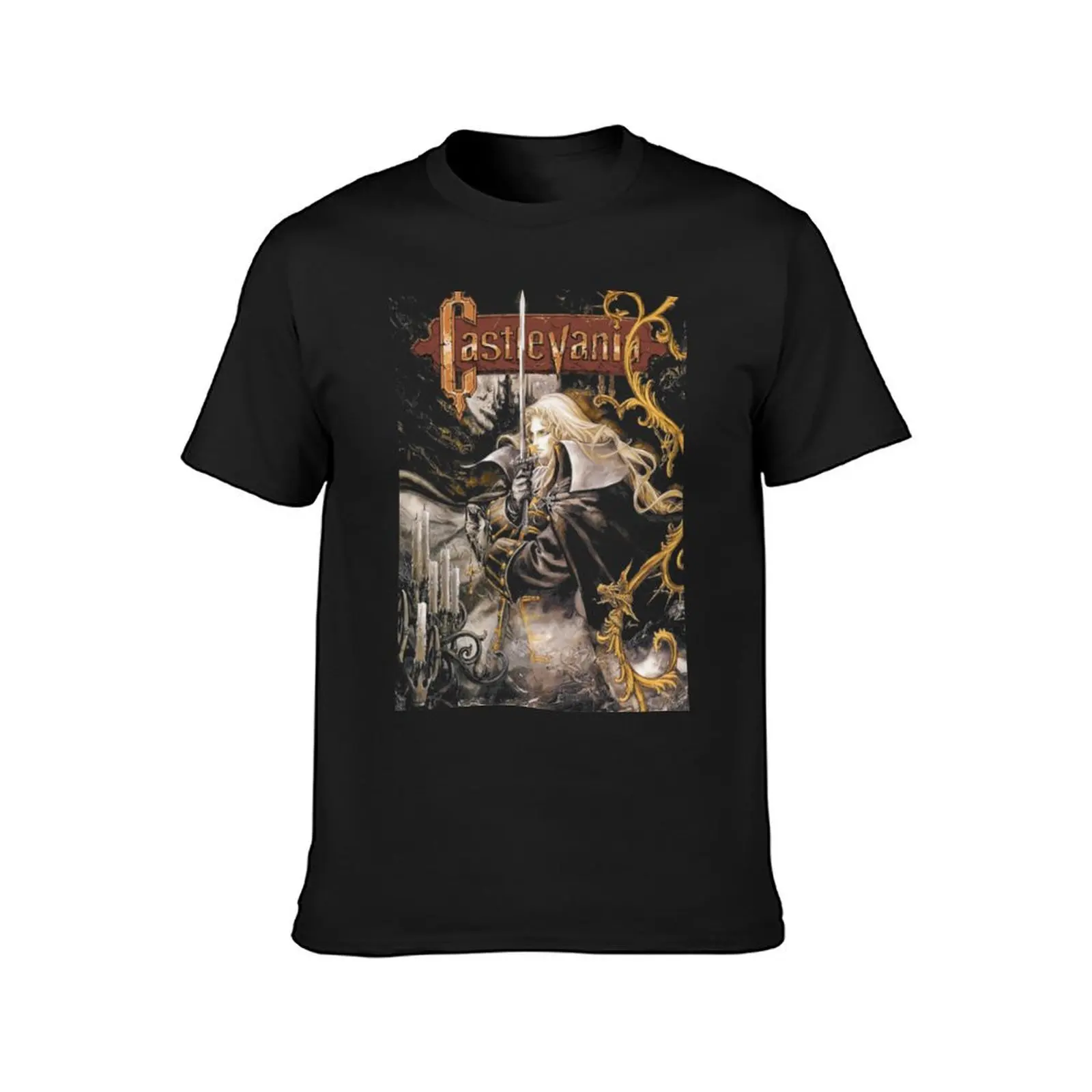 Castlevania - Symphony of the Night T-Shirt vintage clothes quick drying funny t shirts for men