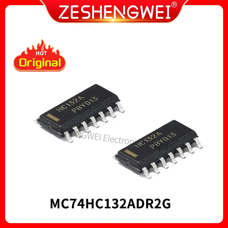 5Pieces MC74HC132ADR2G HC132AG HC132A SOP14 Integrated Circuits Electronic Components