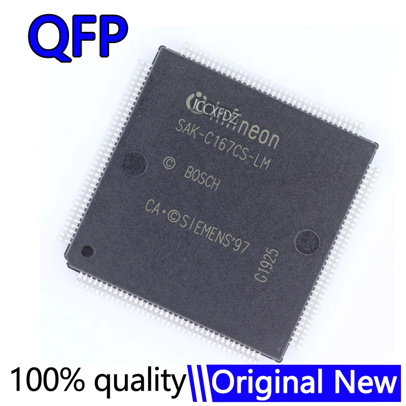 SAK-C167CS-LM SAK C167CS LM QFP IC MCU 16BIT QFP -144 100% New Original IC in stock MCU Chip