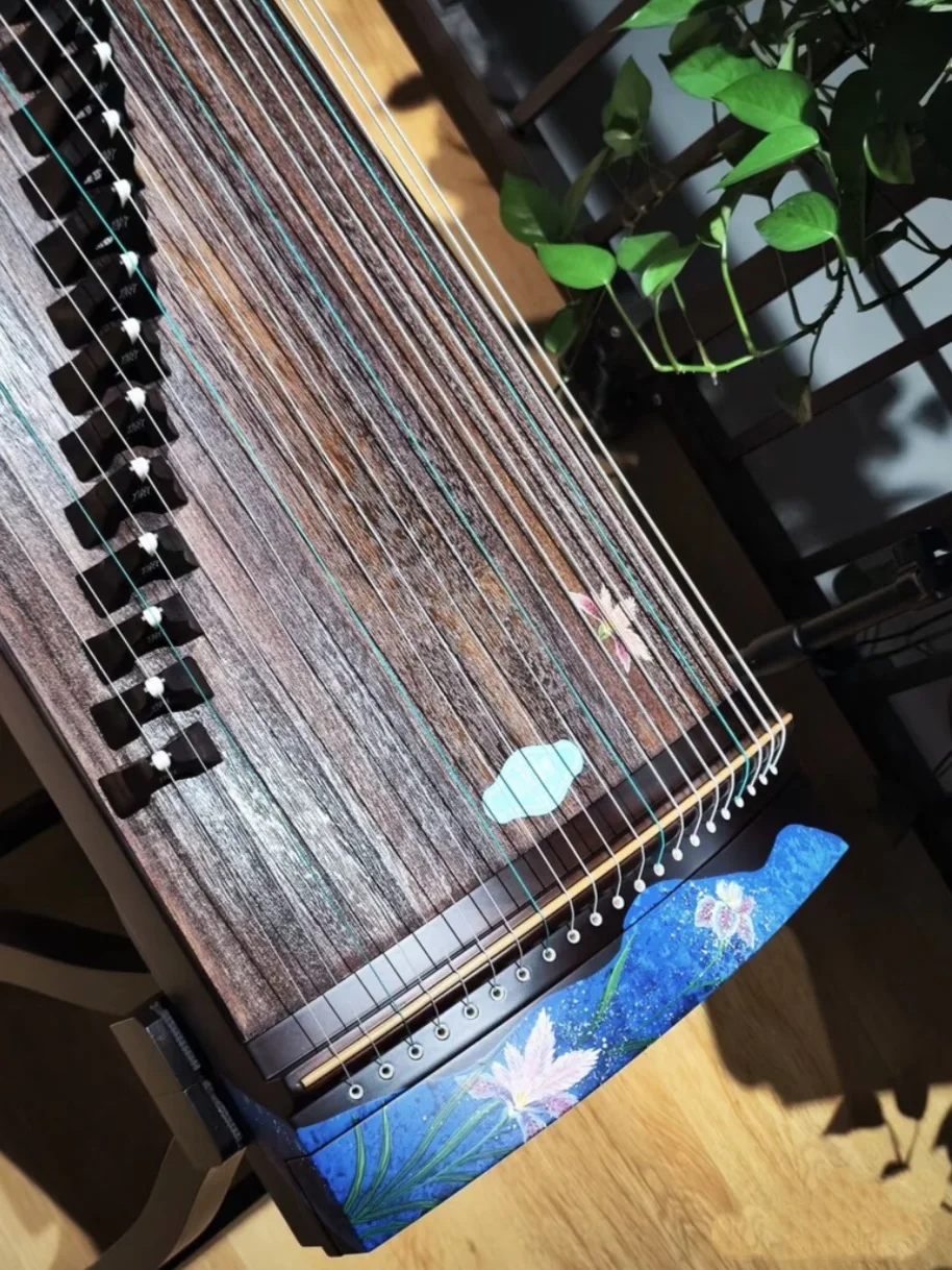 

Guzheng 110cm Haitang Flower Pattern Chinese string instruments