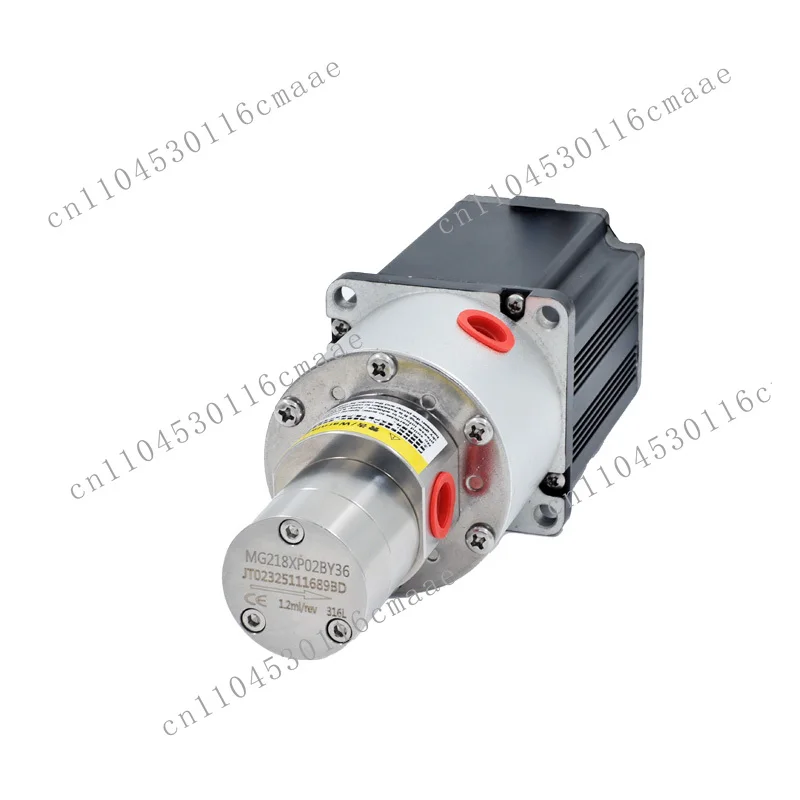High Precision Miniature SS316 Stainless Steel Water Pump DC Motor 5 Bar Pressure Rotary Magnetic Drive Gear Pump 6000rpm 24V