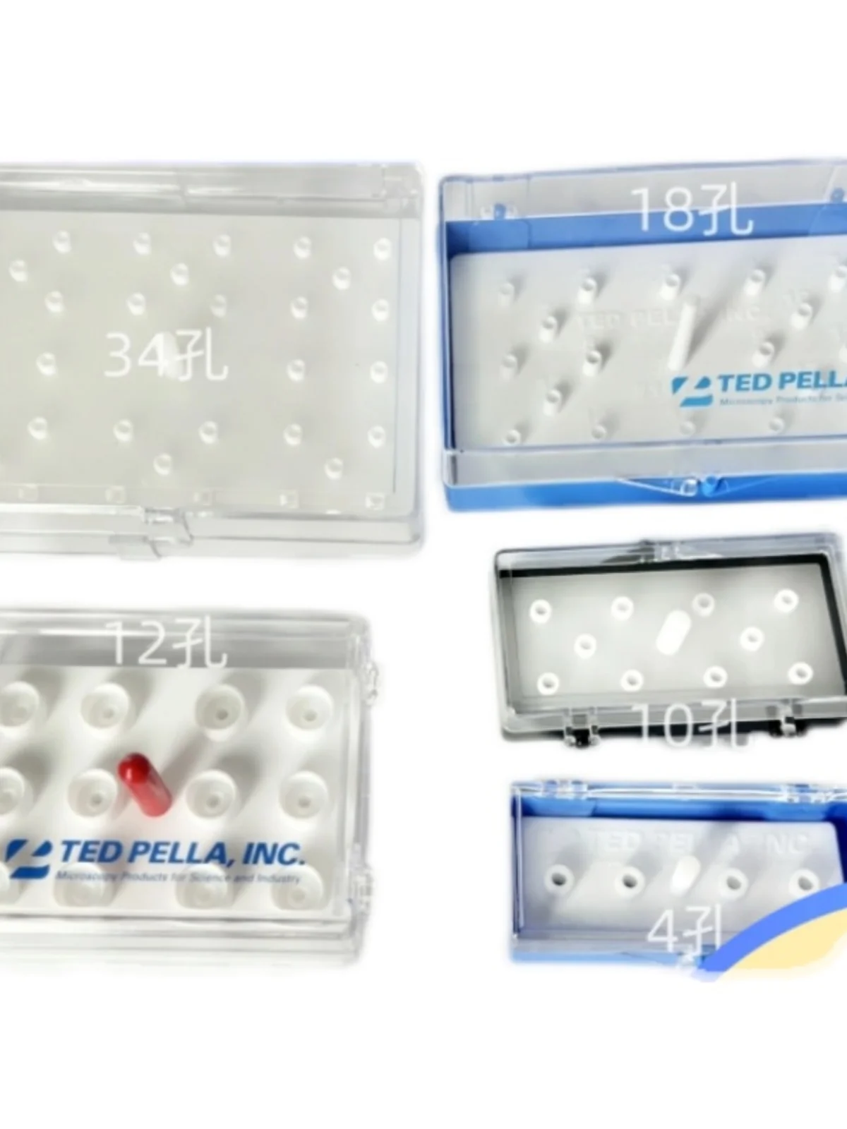 Scanning electron microscope sample box, SEM nail shaped sample table storage box