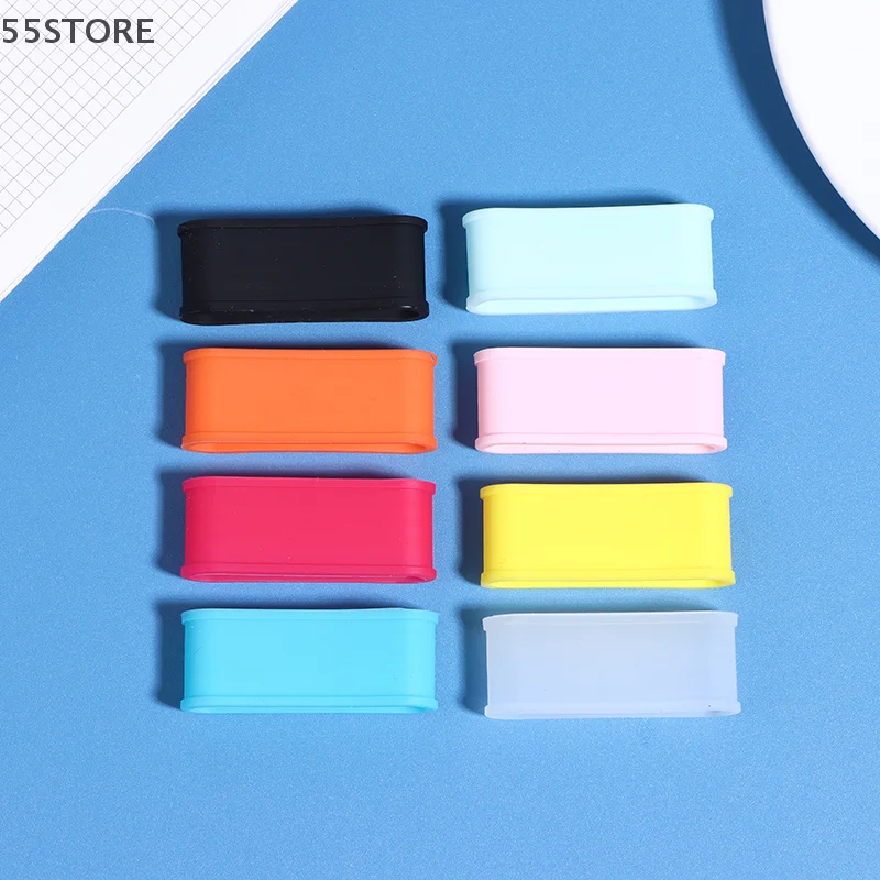 4 قطعة سيليكون امتصاص العرق الفرقة مضرب تنس قبضة حلقة مقبض إغلاق مرونة ثابتة لمط التنس الملحقات #4