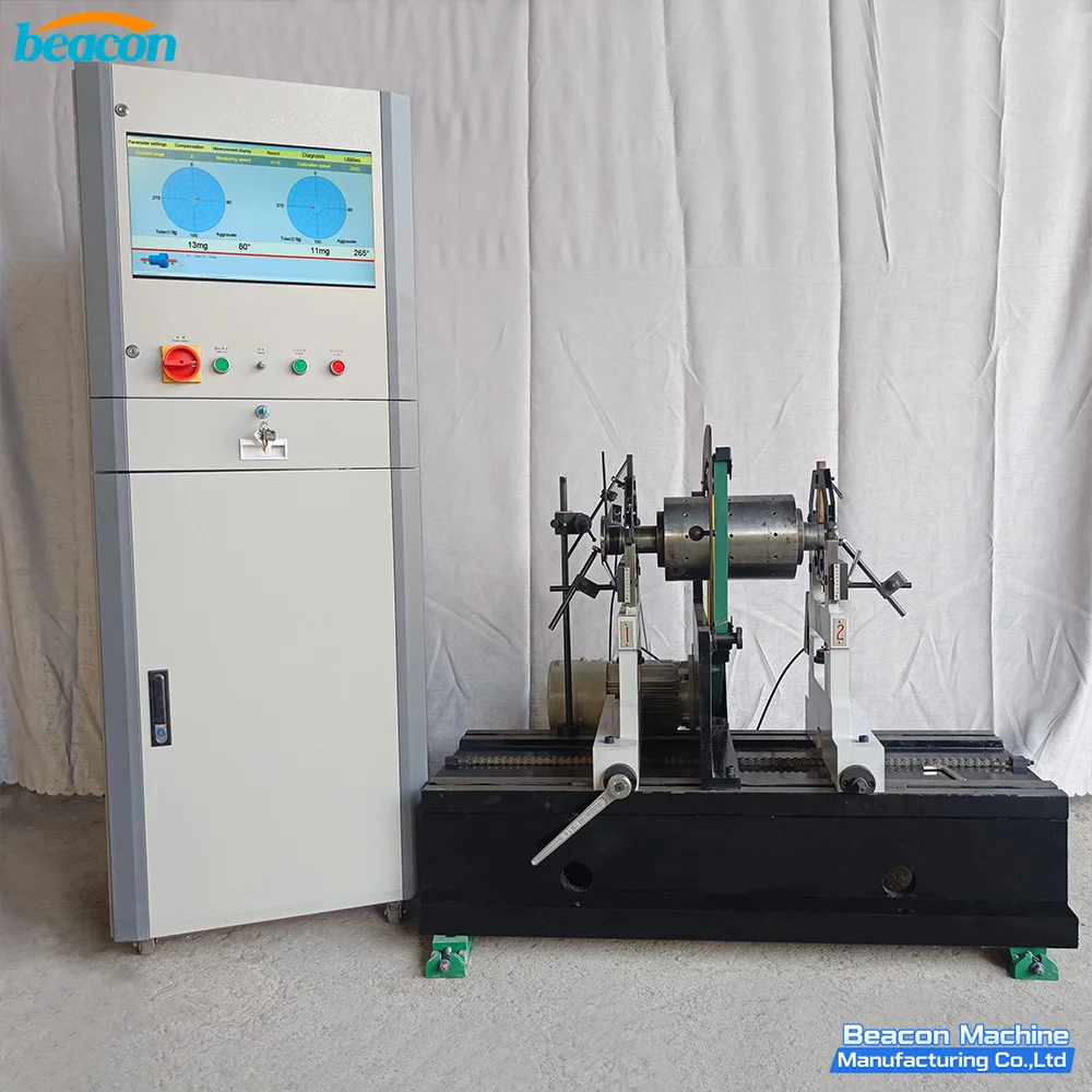 1000kg Hard Support Dynamic Balancing Machine Variable Speed Crankshaft Balancing Machine for Blower Motor