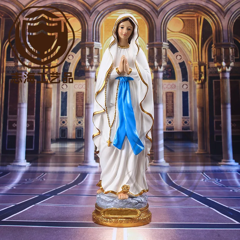 Cross-border supply 39CM high classical palm figure ornament Mother's Day interior decoration gifts resin handicrafts