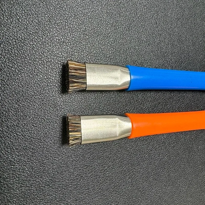 فرشاة آمنة مضادة للكهرباء الساكنة، فرشاة تنظيف PCB للوحة الأم للهاتف المحمول، مجموعة أدوات إصلاح الرأس المزدوج