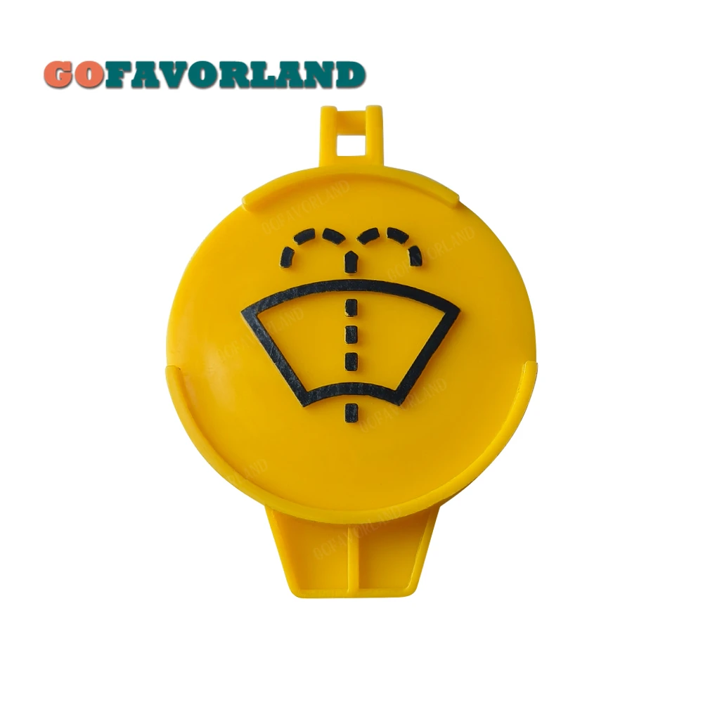 Windscreen Fluid Reservoir Cap Plastic Yellow 68020727AA 68444283AA 68382361AA For Jeep Cherokee 2018 2019