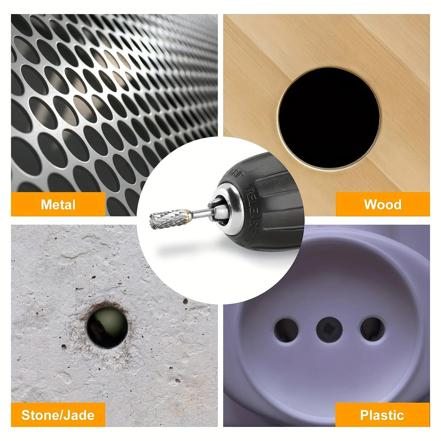 プレミアム超硬ダイグラインダービット - 切断、研削、彫刻、研磨、トリミング用のダブルカット木彫りアクセサリー