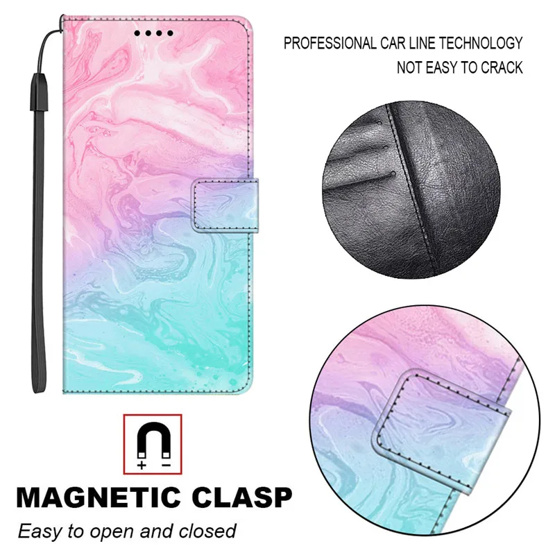 Для Huawei Nova 5T 2 3 3i 7 8 SE Чехол-кошелек с подставкой для карт Магнитный флип-кожаный чехол для Nova5T / Nova2 / Nova3 / Nova7 SE 7SE Сумка