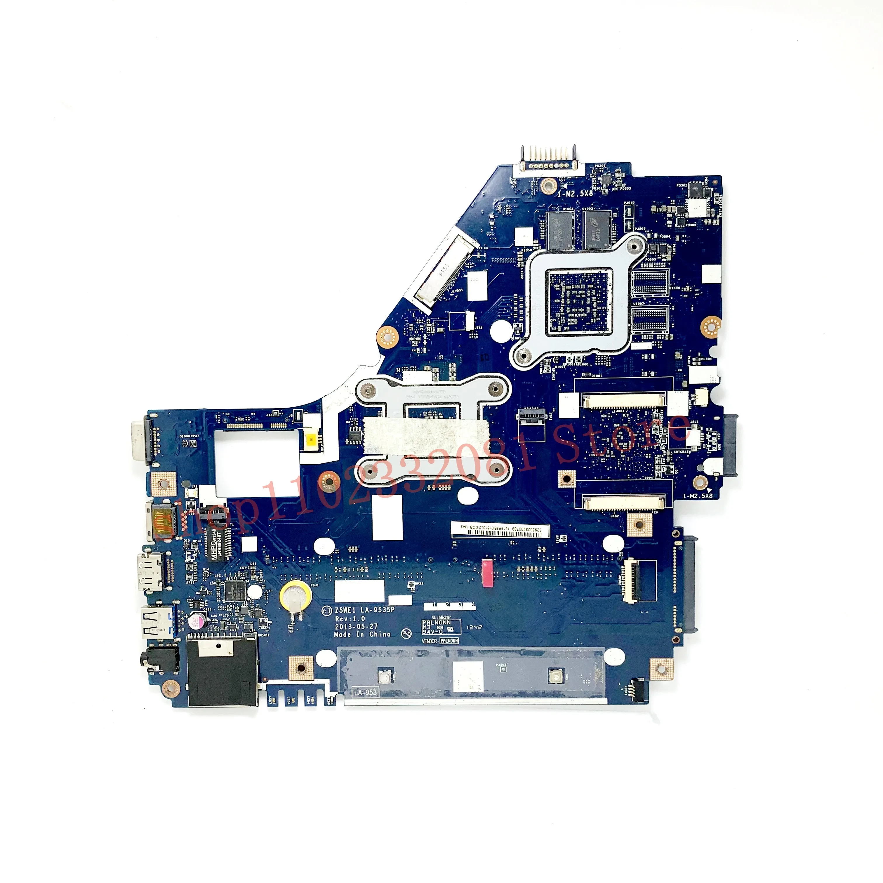 Z5WE1 LA-9535P Con SR0N9 I3-3217U CPU Mainboard Per ACER E1-570 E1-570G Scheda Madre Del Computer Portatile N14P-GV2-B-A1 GPU Pieno Al 100% Testato OK