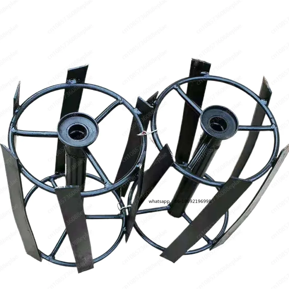 

Hand-held 101 121 rotary tiller accessories, six-knife manganese steel weeding wheel