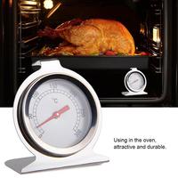 1PCS Freezer Oven Thermometer Bbq Grill Temperature Gauge Best Accurate Stainless Steel Safe Cooker Thermo Meters Baking Tools