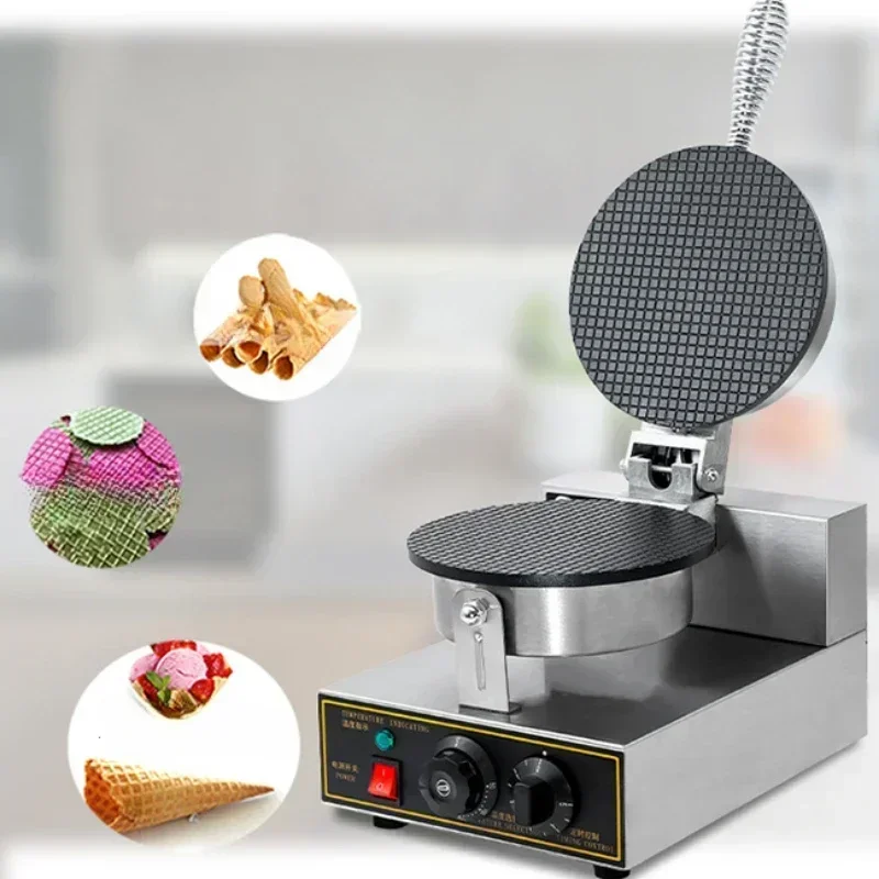 Ice-cream Machine Commercial Single Head Machine Cone Machine Electric Chicken Rolls Tool Sold Directly By Manufacturers