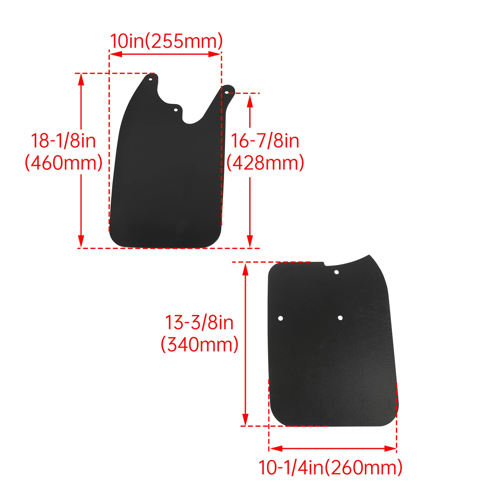 For Toyota Tacoma 1995-2004 4WD 4Pcs Front & Rear Mud Flaps Splash Guards