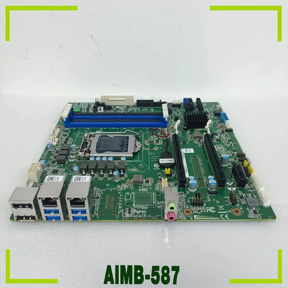 

AIMB-587QG2-00A1E For Advantech Industrial Micro ATX Motherboard Q470E 10th i3/i5/i7/i9-10900 LGA1200 AIMB-587 AIMB-587QG2