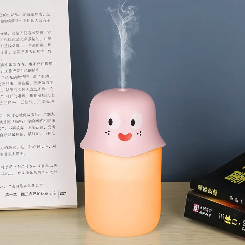 Cute Pet Humidifier Mini Office Desktop Air Conditioning Room Air Humidification Usb Small Household Heavy Fog Spray