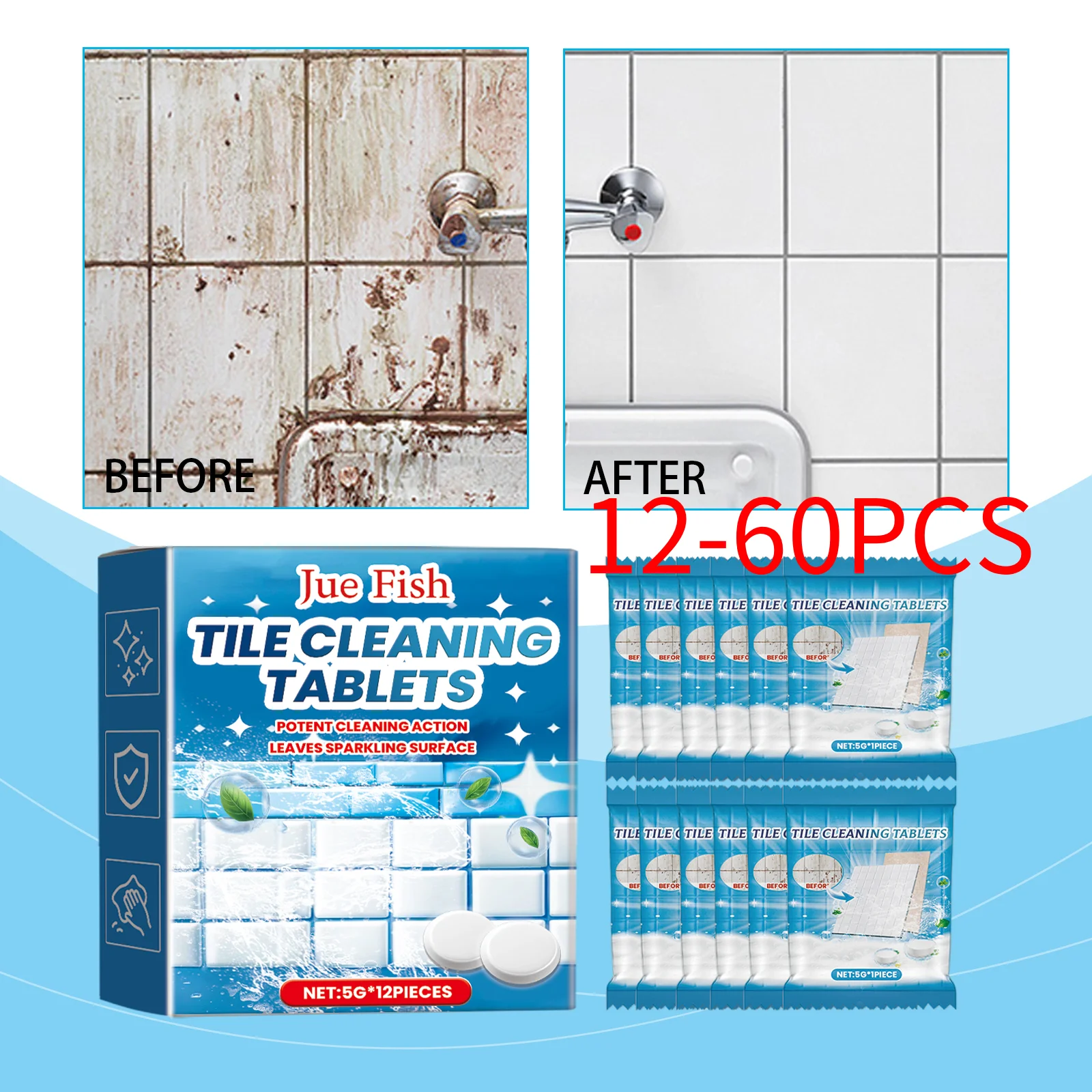 12/24/36/60PCS Tile… - image