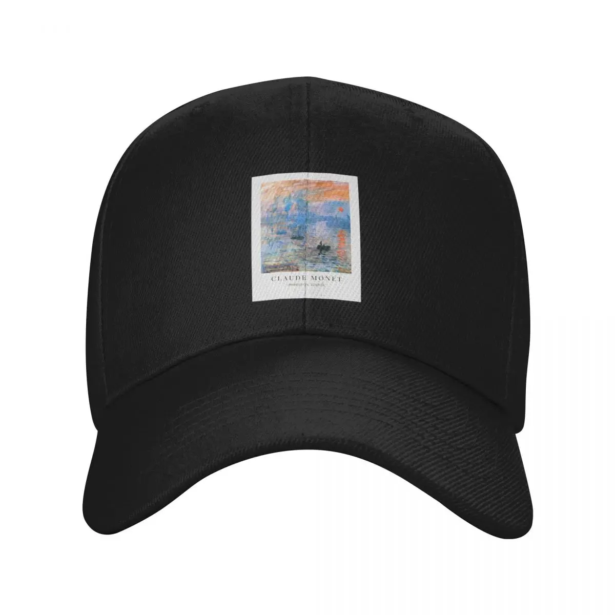 Impression, Sunrise by Claude Monet Baseball Cap Bobble Hat Hat Man For The Sun derby hat For Women 2025 Men's