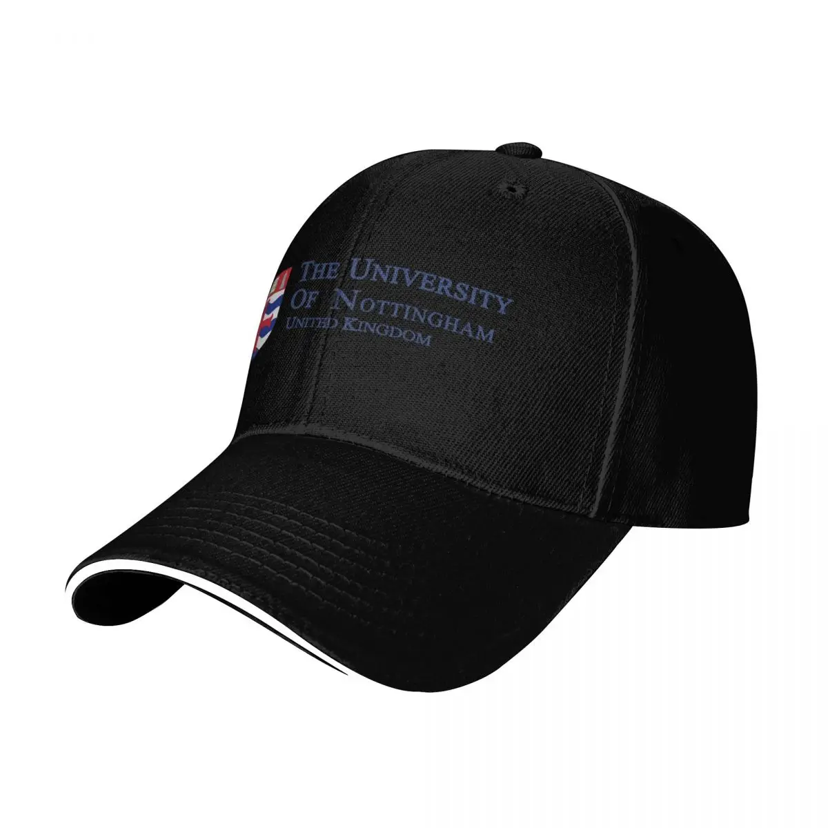 The University Of Nottingham United Kingdom Baseball Cap Curved Brim Classic Fit Low Profile Unstructured Unisex for Men Women