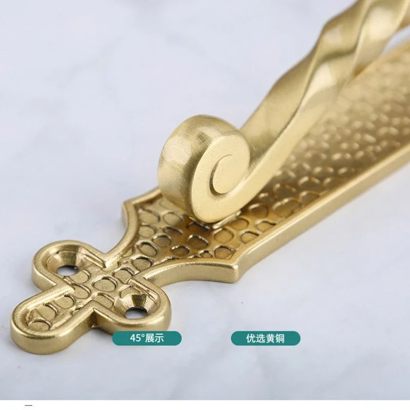 

Door handle European retro living room bedroom interior door bronze door handle furniture handle