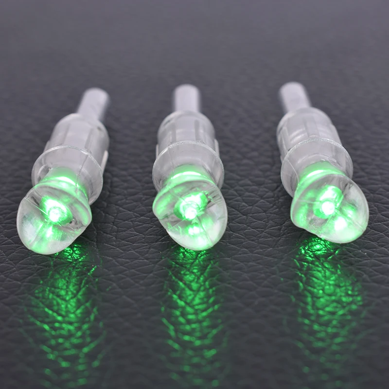 3 PCS Arrow Nock ID7.6mm Arrow Crossbow Bolt  Luminous Arrow Tail Automatically Archery Arrow Lighted Nock