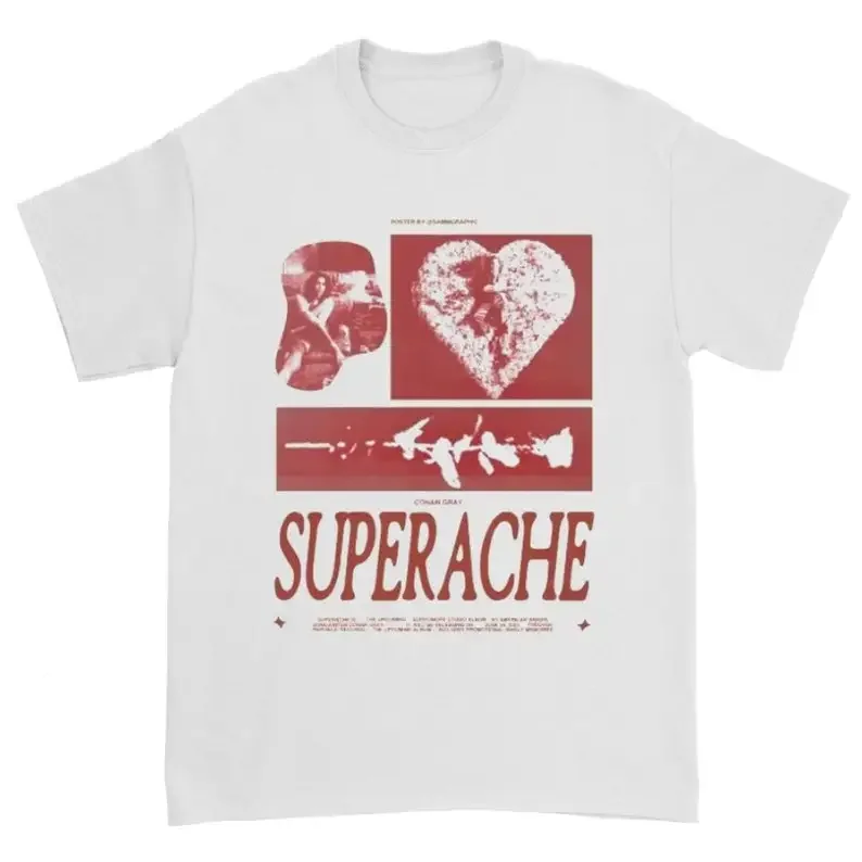 Superache Graphic Shirt, CONAN Music GRAY Vintage Superache Album Shirt, Fan Gift Unisex Tee Crewneck Sweatshirt