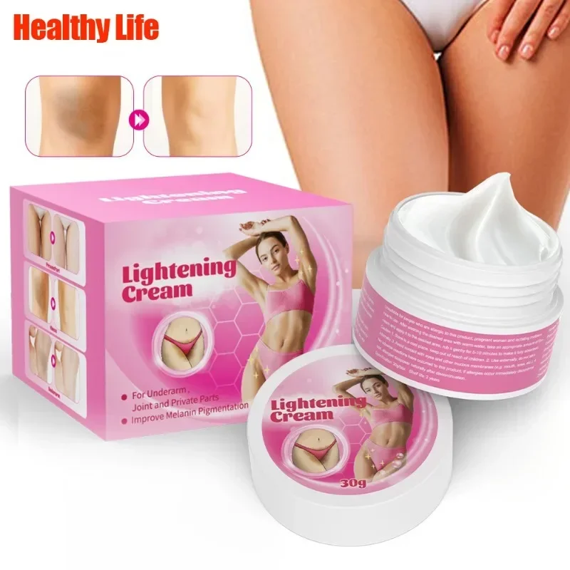 

Quickly Brightening Cream For Dark Skin Brighten Intimate Areas Armpit Private Parts Underarm Lightening Body Cream Skin Care