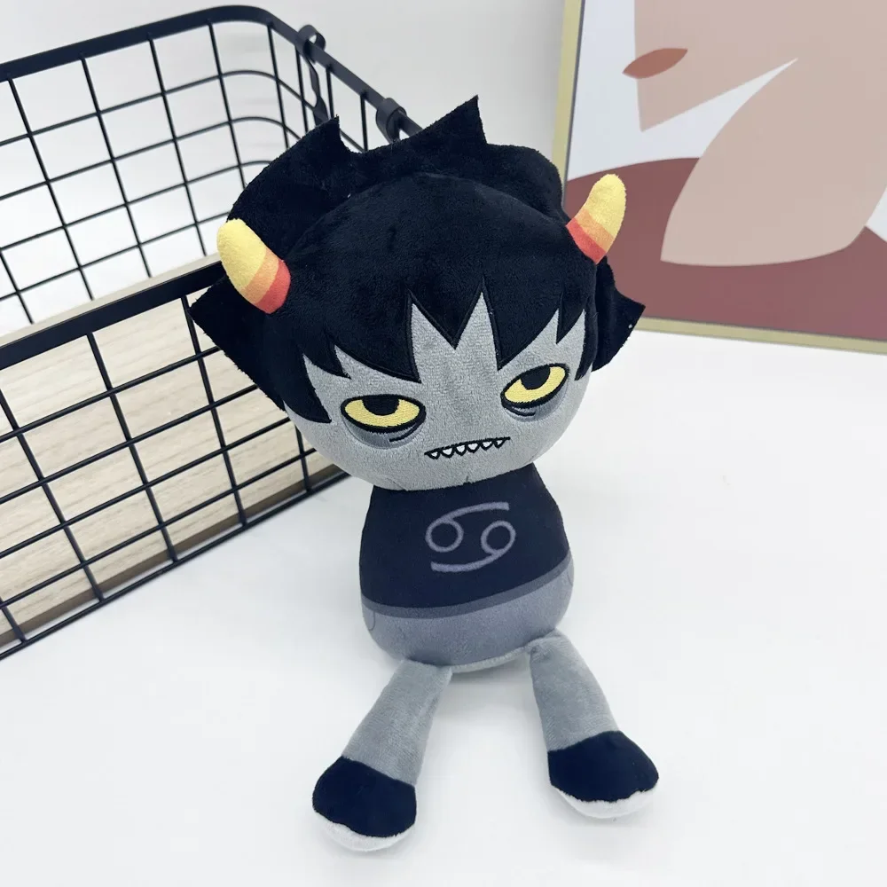 Zones estuck Karkat Peluche sans accoudoirs pour garçon, jouet en peluche, dessin animé de beurre, oreiller de canapé doux Anime pour enfant, cadeau d'anniversaire et de Noël