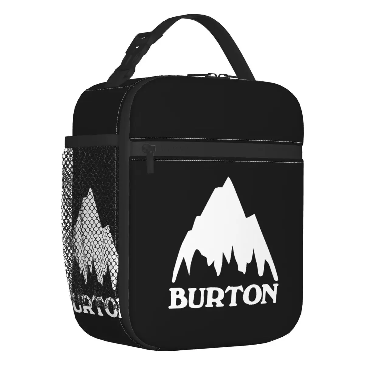 B-Burtons Insulated Lunch Bag for Women Resuable Snowboard Ski Thermal Cooler Lunch Tote Kids School Children