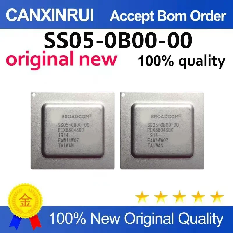 (5pcs-100pcs)Brand new original SS05-0B00-00 PEX88048B0-DB factory stock communication processor chip IC