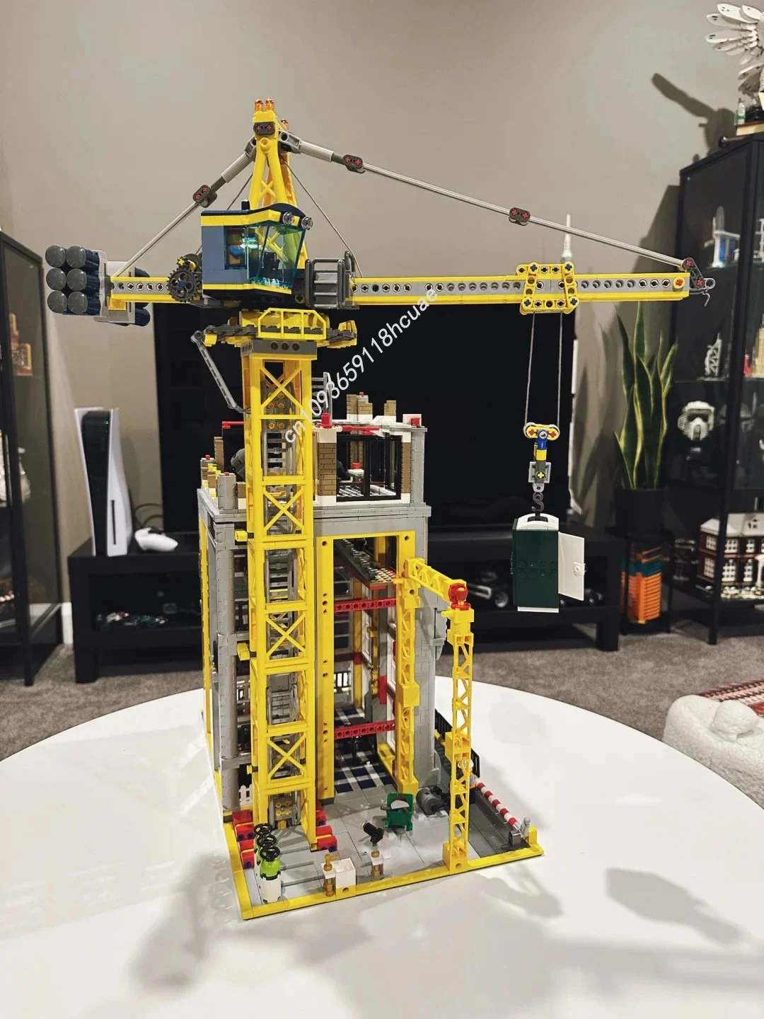 3374PCS Modular Construction Site Street View Model Moc Building Block Diy 910008 Creative Assembly Educational Bricks Toys Gift
